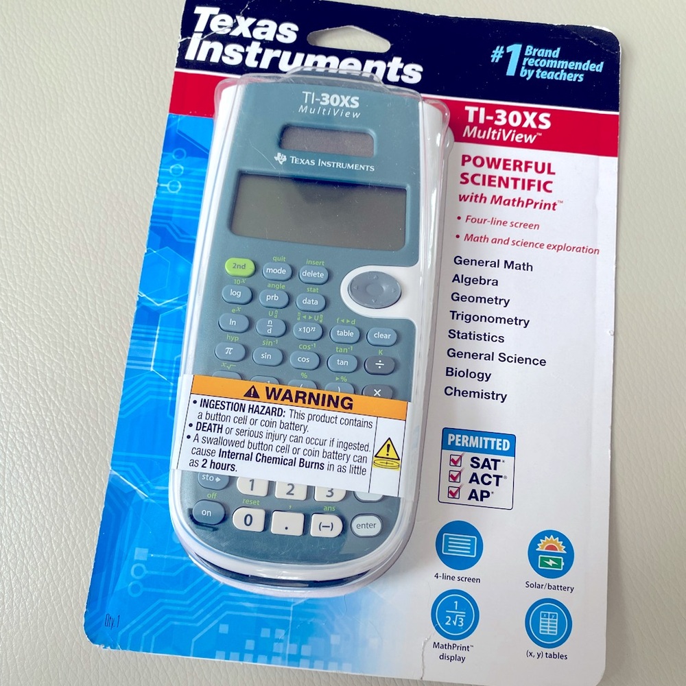 Texas Instruments TI-30XS MultiView Calculator